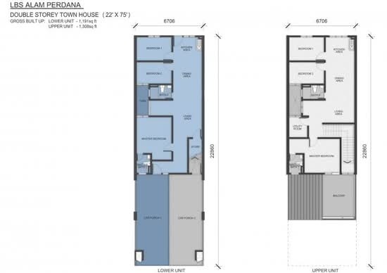 Simfoni Perdana & Irama Perdana @ LBS Alam Perdana - Floor Plan - iProperty.com.my