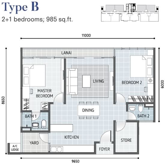 Setia City Residences - Floor Plan - iProperty.com.my