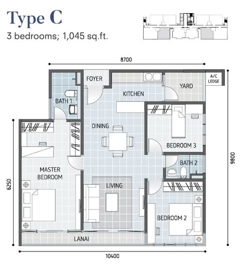 Setia City Residences - Floor Plan - iProperty.com.my