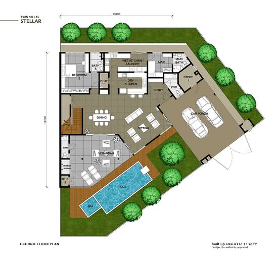 Enclave Residen ( Enclave II) - Floor Plan - iProperty.com.my