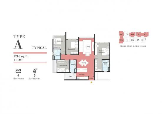 Ixora Residence - Floor Plan - iProperty.com.my
