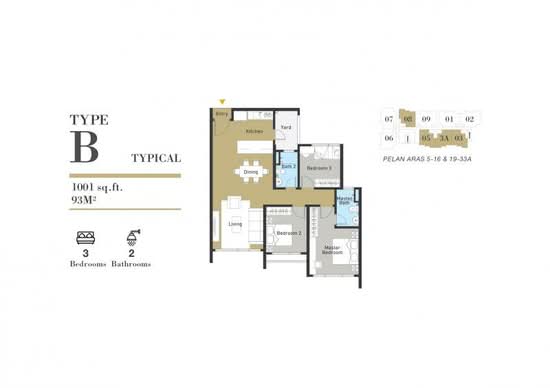 Ixora Residence - Floor Plan - iProperty.com.my