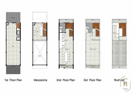 Merit Place Bangna : เมอริท เพลส บางนา - Floor Plan