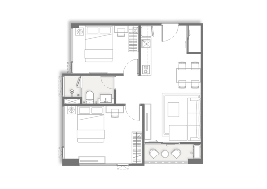 Mayfair Place Victory Monument : เมย์แฟร์ เพลส อนุสาวรีย์ชัยฯ - Floor Plan
