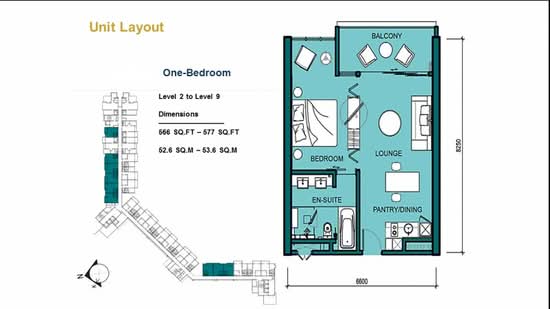 Impiana Residences Cherating - Floor Plan - iProperty.com.my