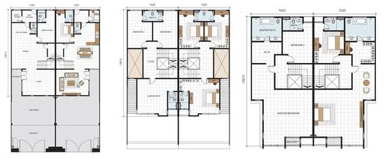 Autumn Breeze 3 Storey Superlink XL House, Taman Nusa Sentral - Floor Plan
