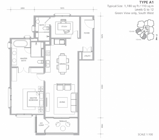 18 East @ Andaman - Floor Plan - iProperty.com.my