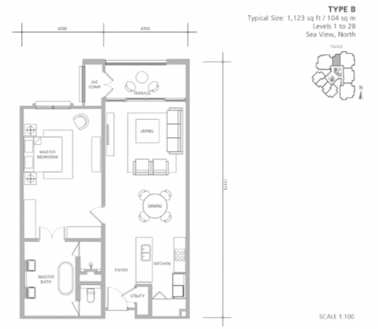 18 East @ Andaman - Floor Plan - iProperty.com.my
