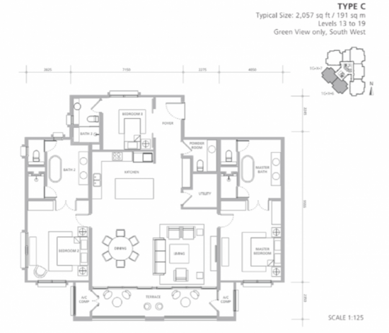 18 East @ Andaman - Floor Plan - iProperty.com.my