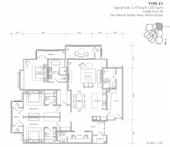 18 East @ Andaman - Floor Plan - iProperty.com.my