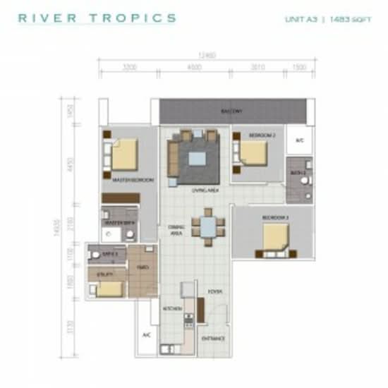River Tropics - Floor Plan - iProperty.com.my