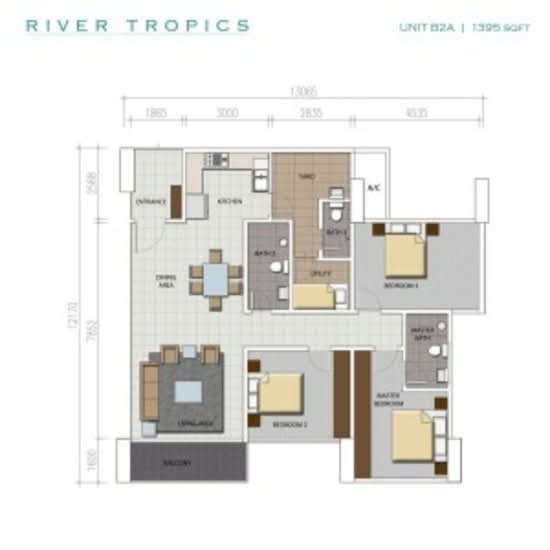 River Tropics - Floor Plan - iProperty.com.my