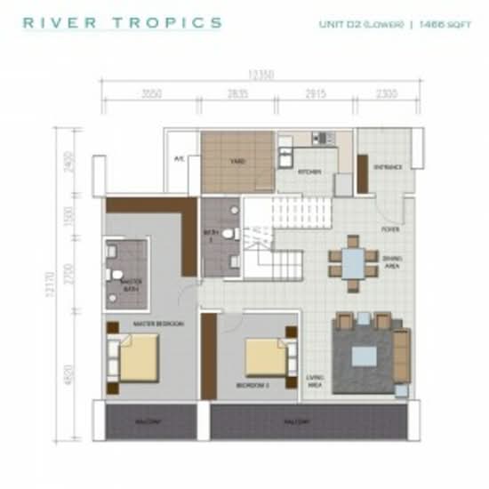 River Tropics - Floor Plan - iProperty.com.my