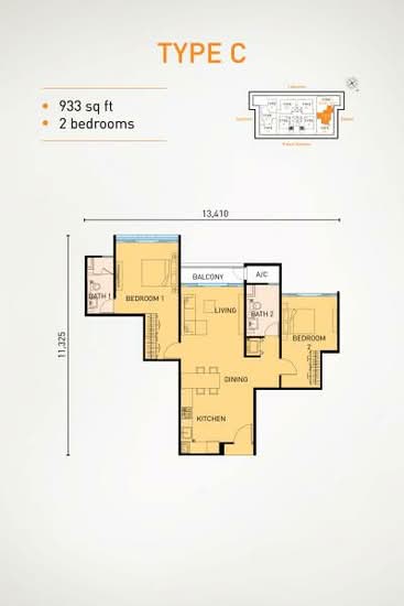 Sunway Citrine Residences - Floor Plan - iProperty.com.my