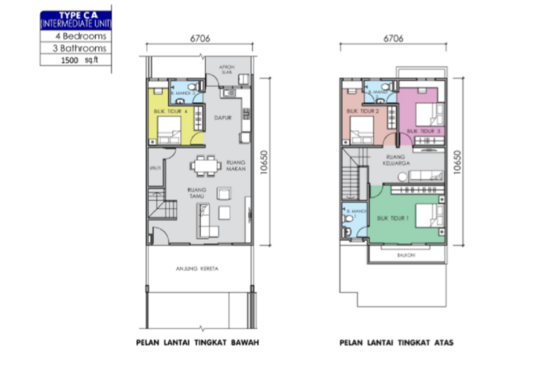 Taman Pantai Damai 2 - Floor Plan - iProperty.com.my