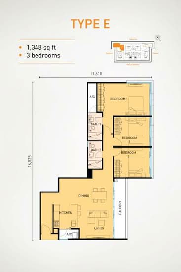 Sunway Citrine Residences - Floor Plan - iProperty.com.my