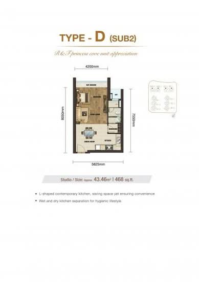 R&F Princess Cove Phase 2-Seine Region - Floor Plan - iProperty.com.my