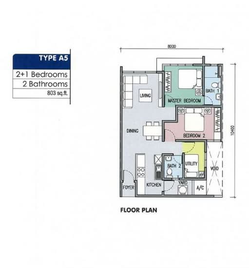 Residensi Falim (PR1MA Falim) - Floor Plan - iProperty.com.my