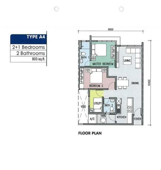 Residensi Falim (PR1MA Falim) - Floor Plan - iProperty.com.my