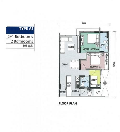 Residensi Falim (PR1MA Falim) - Floor Plan - iProperty.com.my
