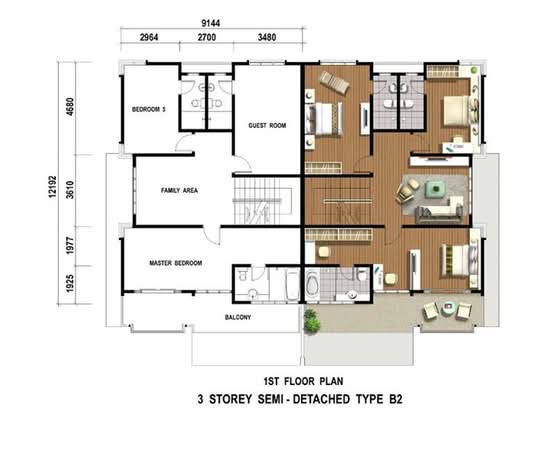 Seri Mutiara - Floor Plan - iProperty.com.my