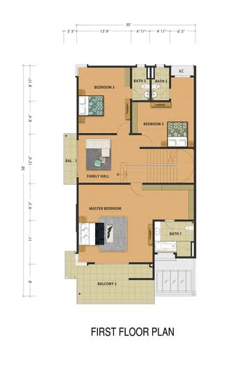 Florencia - Floor Plan - iProperty.com.my