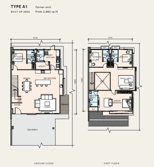 Regia Elmina Gardens - Floor Plan - iProperty.com.my