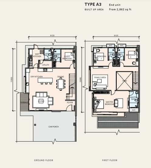 Regia Elmina Gardens - Floor Plan - iProperty.com.my
