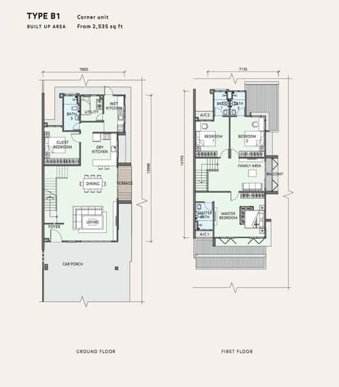 Keana Elmina Gardens - Floor Plan - iProperty.com.my
