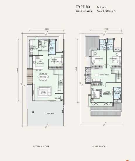 Keana Elmina Gardens - Floor Plan - iProperty.com.my