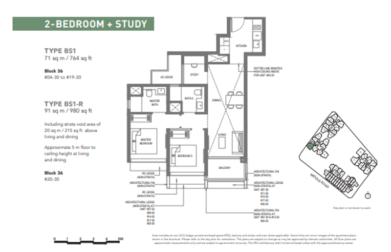 The M, 36 Middle Road, 2 Bedrooms, 764 sqft, Condominium For Rent, by Randall How, 500148592 - PropertyGuru.com.sg