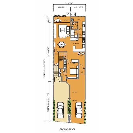 Primer Garden Town Villas @ Cahaya SPK - Floor Plan - iProperty.com.my