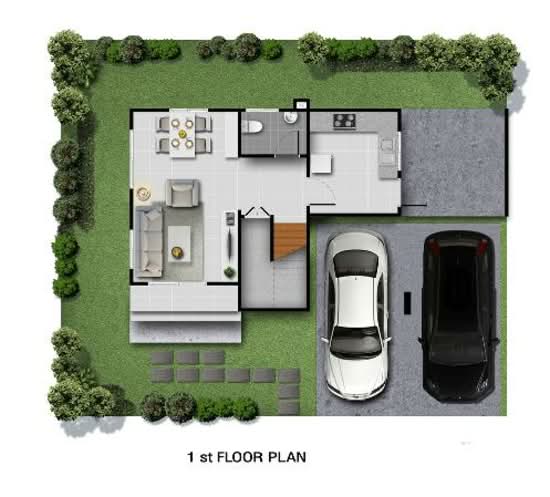 The Trust Srinakarin-Praeksa - Floor Plan