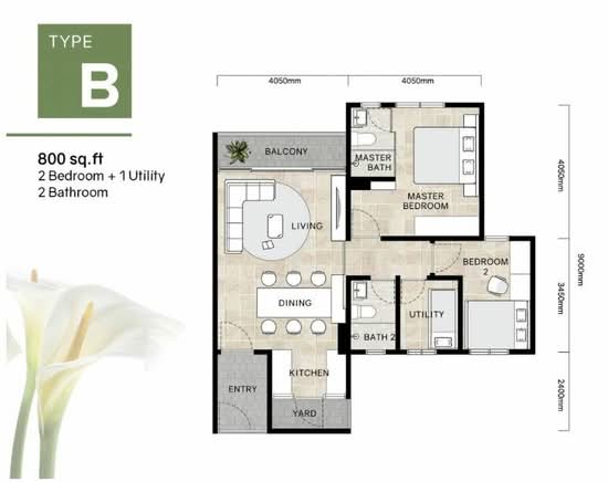 Green Beverly Hills - Residensi Lili - Floor Plan - iProperty.com.my