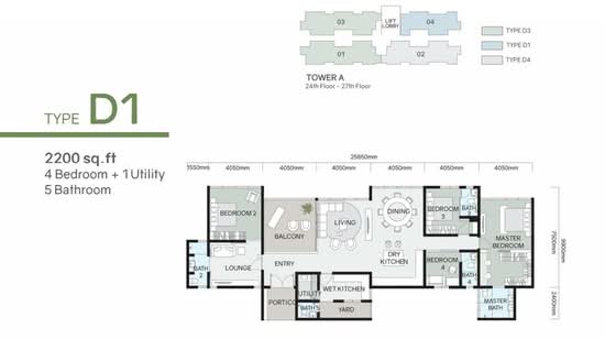 Green Beverly Hills - Residensi Lili - Floor Plan - iProperty.com.my