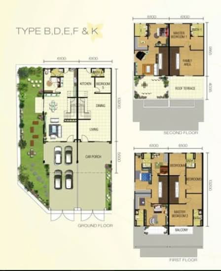 Rena Park - Floor Plan - iProperty.com.my