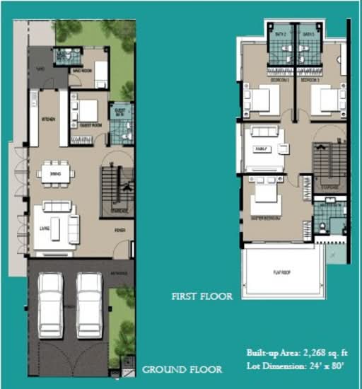 The Linea @ Enstek - Floor Plan - iProperty.com.my