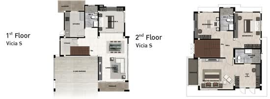 Perfect Place Sukhumvit 77-Suvarnabhumi - Floor Plan