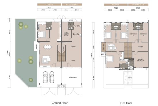 Cadena @ Ara Sendayan - Floor Plan - iProperty.com.my