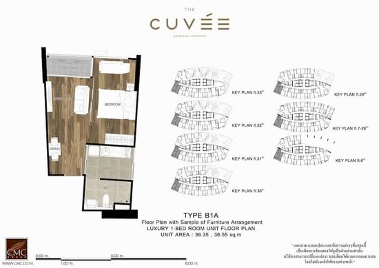 The Cuvee Yeak Tiwanon - Floor Plan