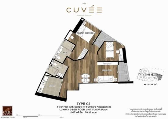 The Cuvee Yeak Tiwanon - Floor Plan
