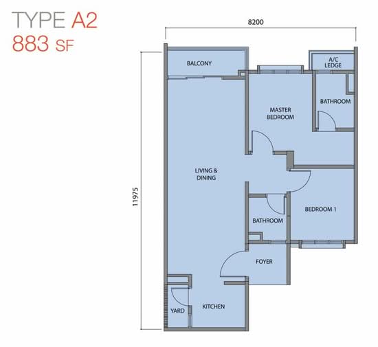 Zentro Residences Serviced Apartment - Floor Plan - iProperty.com.my