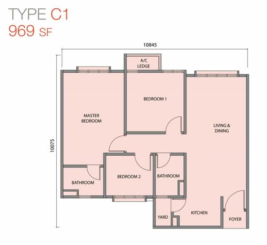 Zentro Residences Serviced Apartment - Floor Plan - iProperty.com.my