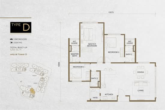 The Tropika - Floor Plan - iProperty.com.my