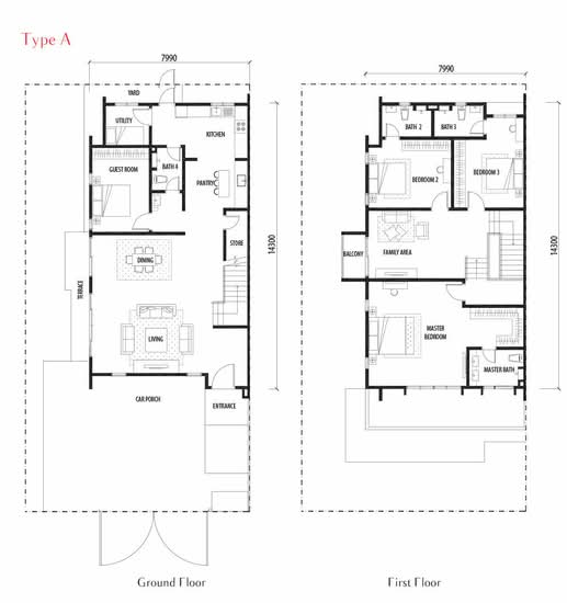 Scarlet - Floor Plan - iProperty.com.my