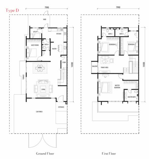 Scarlet - Floor Plan - iProperty.com.my