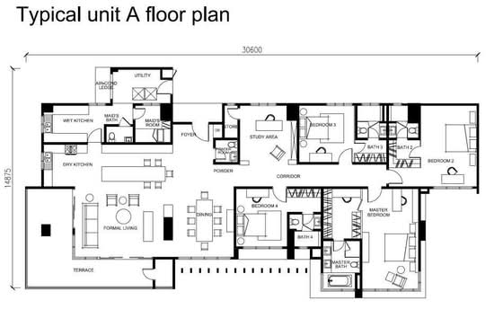 Sunset Villa - Floor Plan - iProperty.com.my