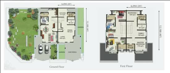 Bayu Suria @ Bandar Puncak Alam - Floor Plan - iProperty.com.my