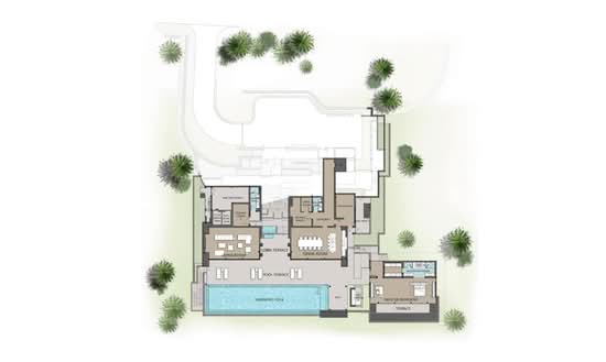 Avadina Hills By Anantara - Floor Plan