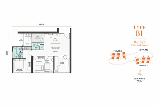 The Peak @ Johor Bahru City Centre - Floor Plan - iProperty.com.my